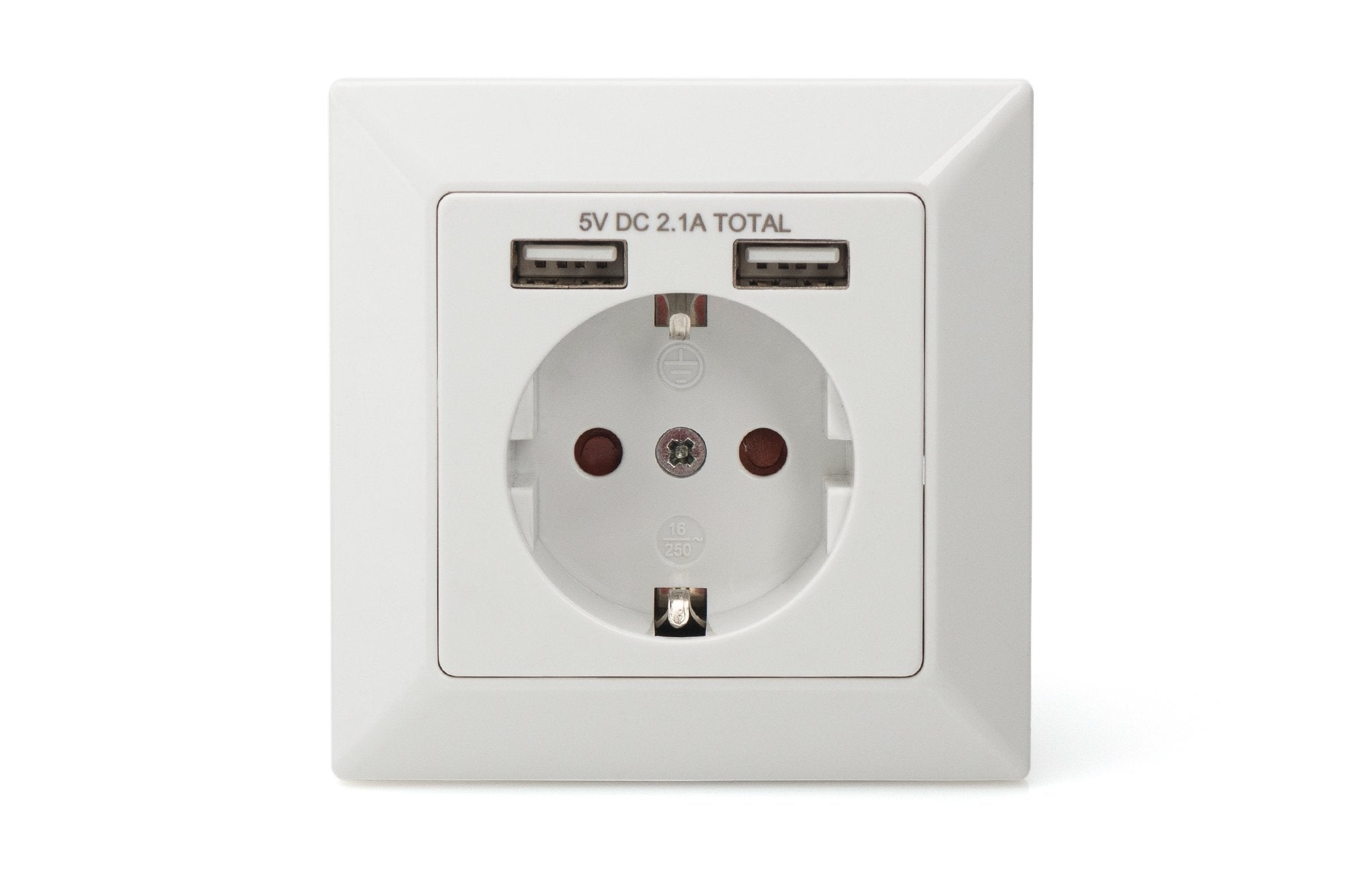 EAN 4016032443193 - Digitus DA-70613 toma de corriente 2x USB Blanco imagen 4