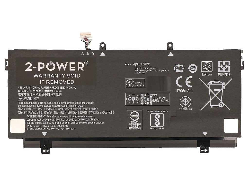 EAN 5055190185377 - 2-Power CBP3608A refacción para laptop Batería imagen 3