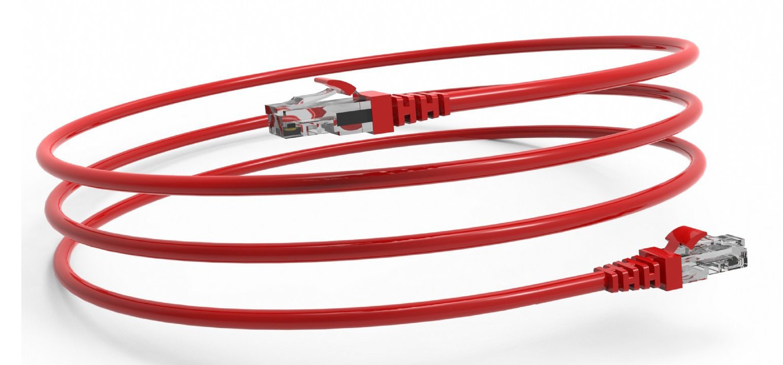 EAN 8697980469709 - Inca ICAT6-0.50K cable de red Rojo 0,5 m Cat6 U/UTP (UTP) imagen 1