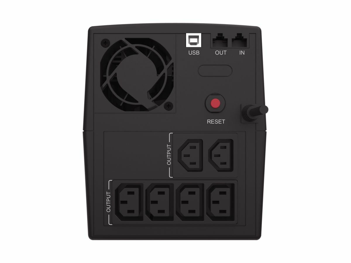 Conceptronic Zeus Usv 1500va 900w Schuko Iec Mart Lan Sw