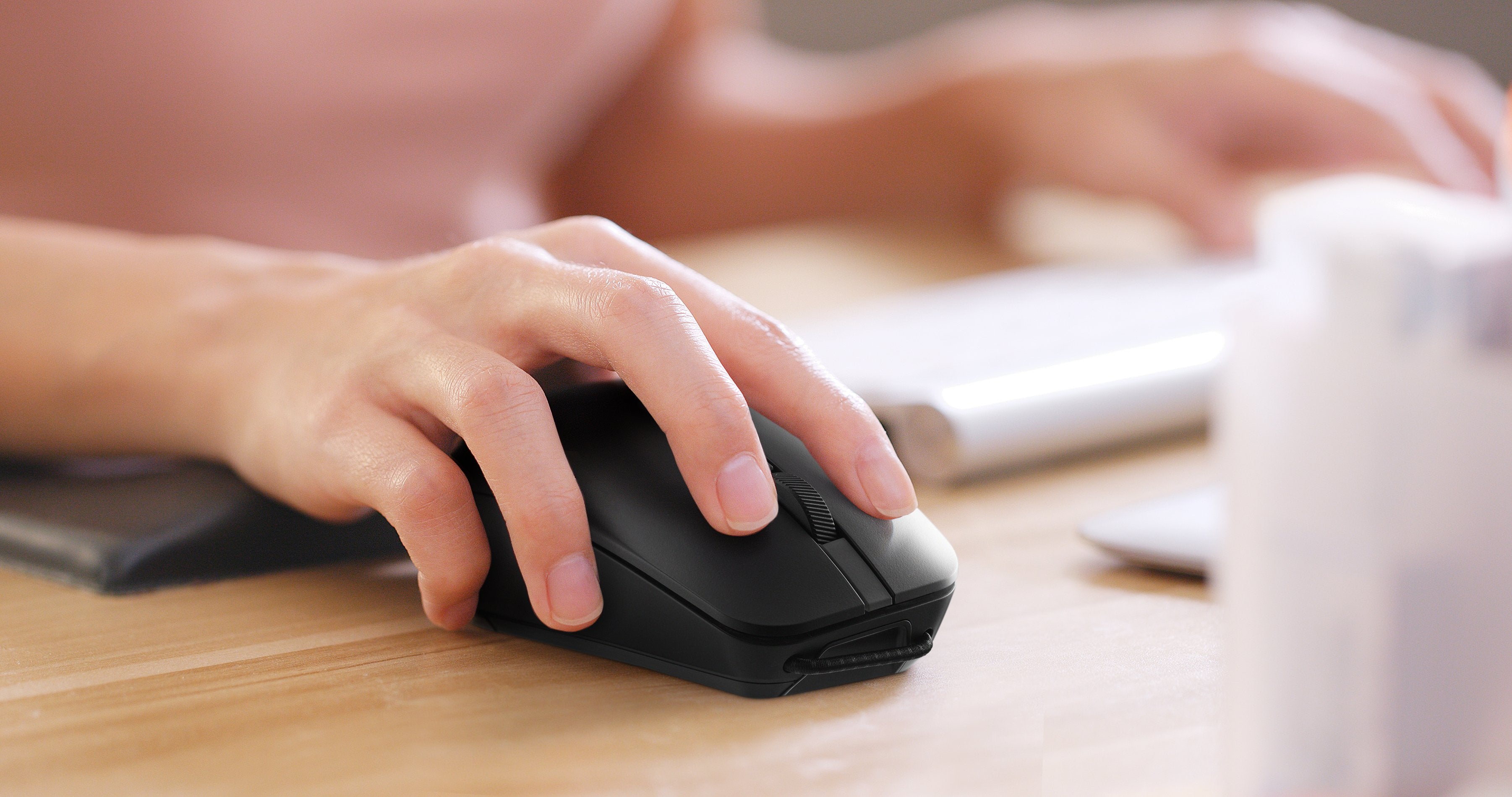 EAN 0195553760263 - ASUS MD200 MOUSE/BK ratón Oficina Ambidextro RF Wireless + Bluetooth Óptico 4200 DPI imagen 9