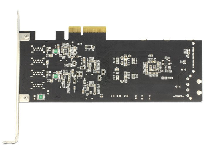 Delock Pcie X4 En 4x Ext. Usb 3.2 Gen 1 Quad Canal, Connection De 4 Pines Controlador Usb 89365