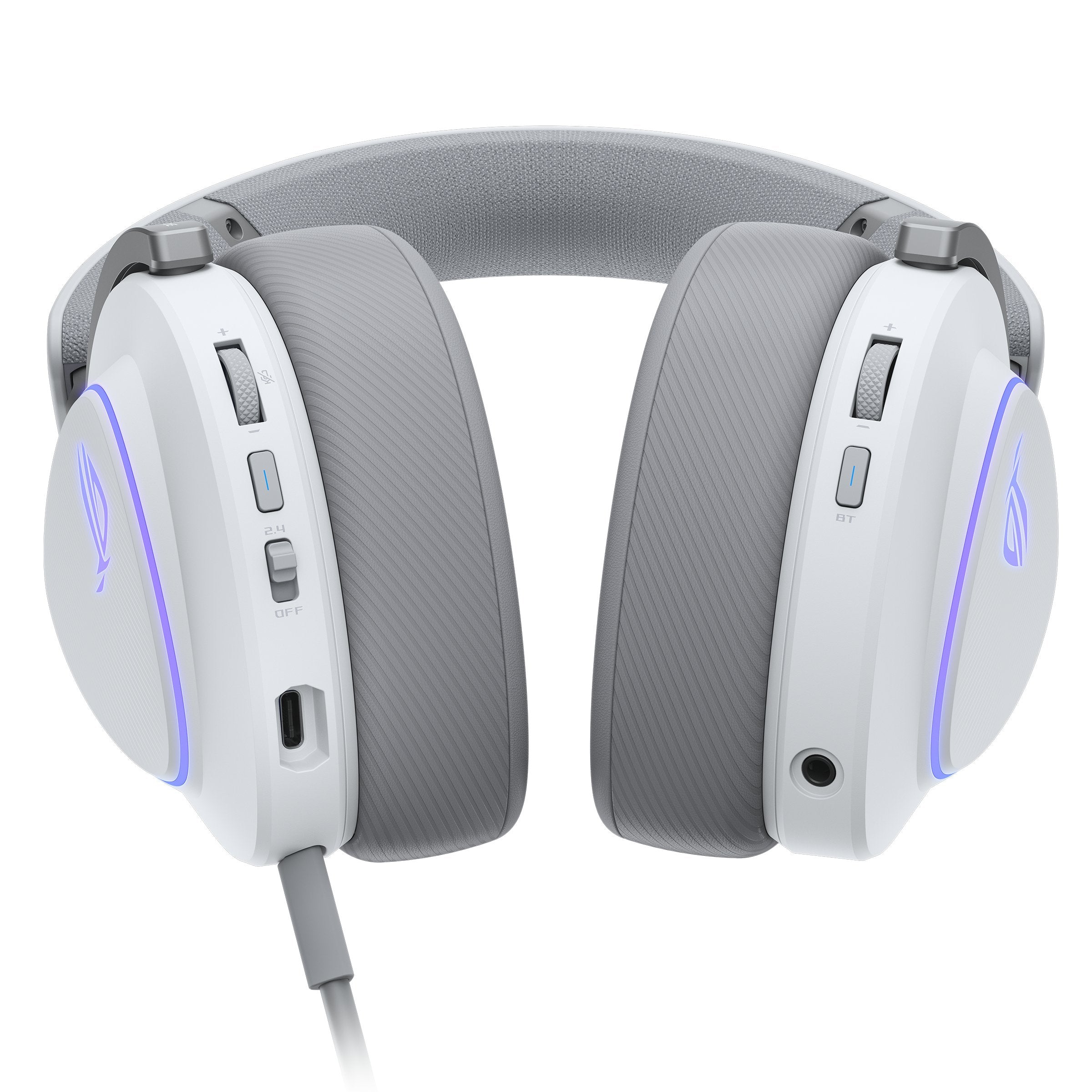 EAN 4711387907368 - ASUS ROG Delta II Auriculares Inalámbrico y alámbrico Diadema Juego USB Tipo C Bluetooth Blanco imagen 8