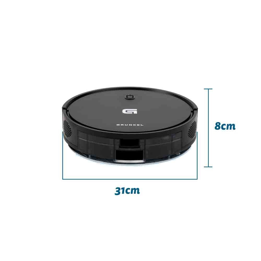 EAN 8426156018492 - Grunkel I-DANCERGYRO aspiradora robotizada 0,2 L Negro imagen 2