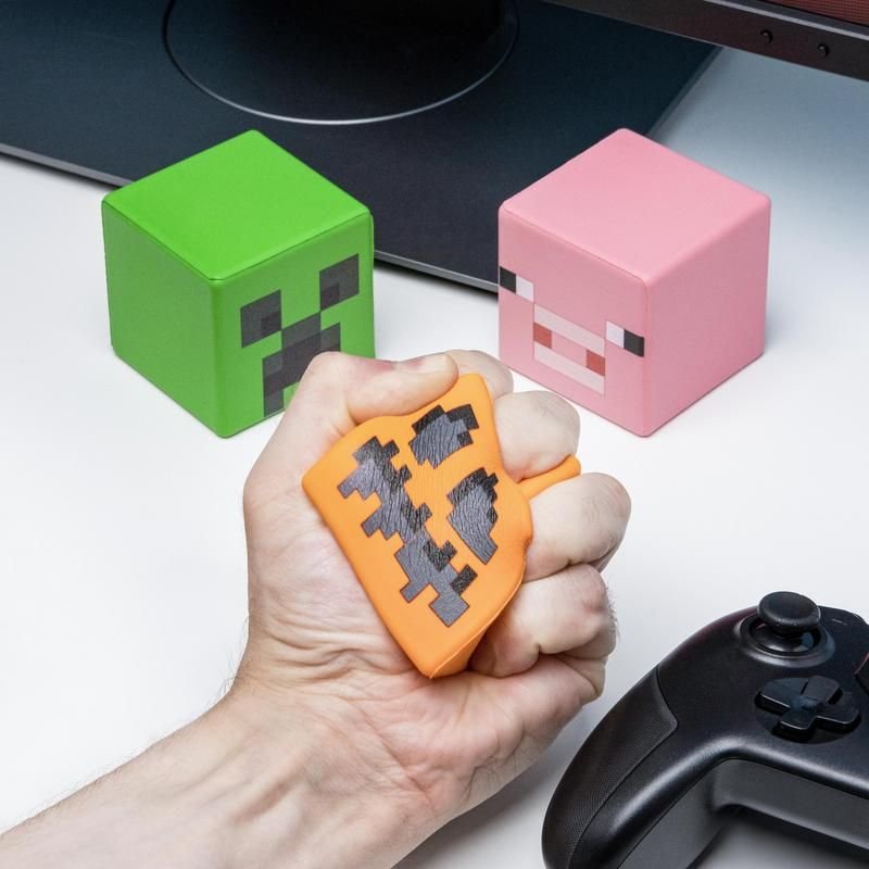 EAN 5056577711912 - Paladone Minecraft Stress Blocks CDU 12 Bola antiestrés imagen 3