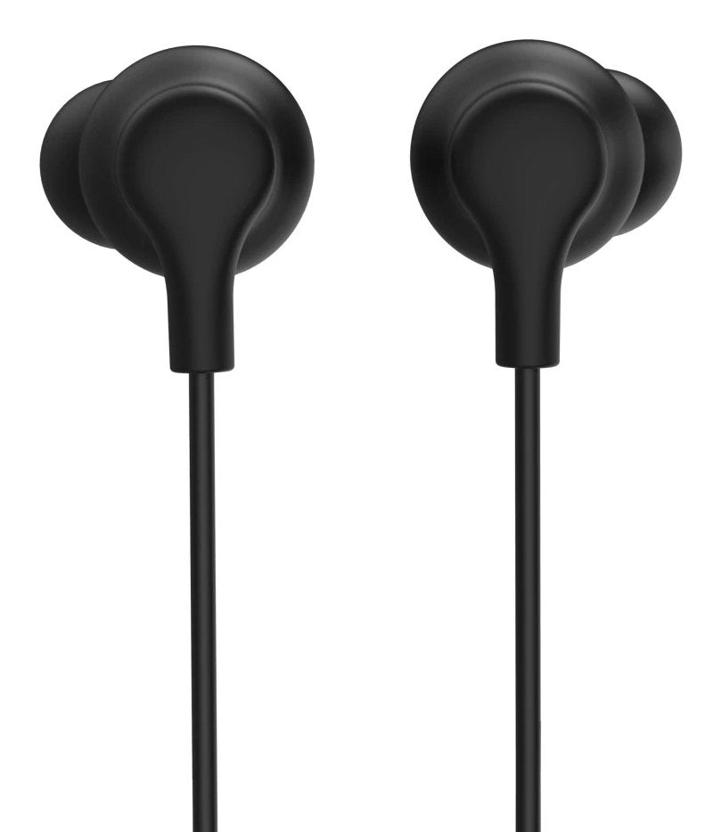 Sluchawki Douszne Curly Usb-C Czarne