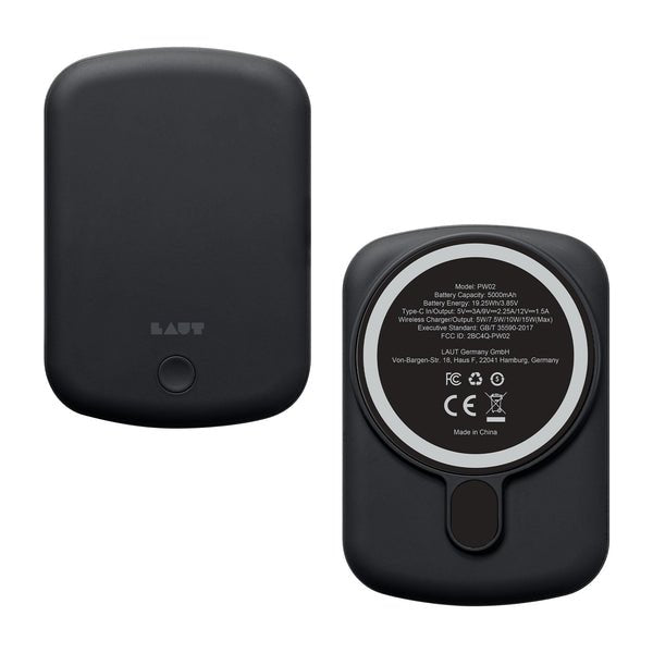 Laut Power Charge Handy Negro Powerbank,Comp. With Magsafe