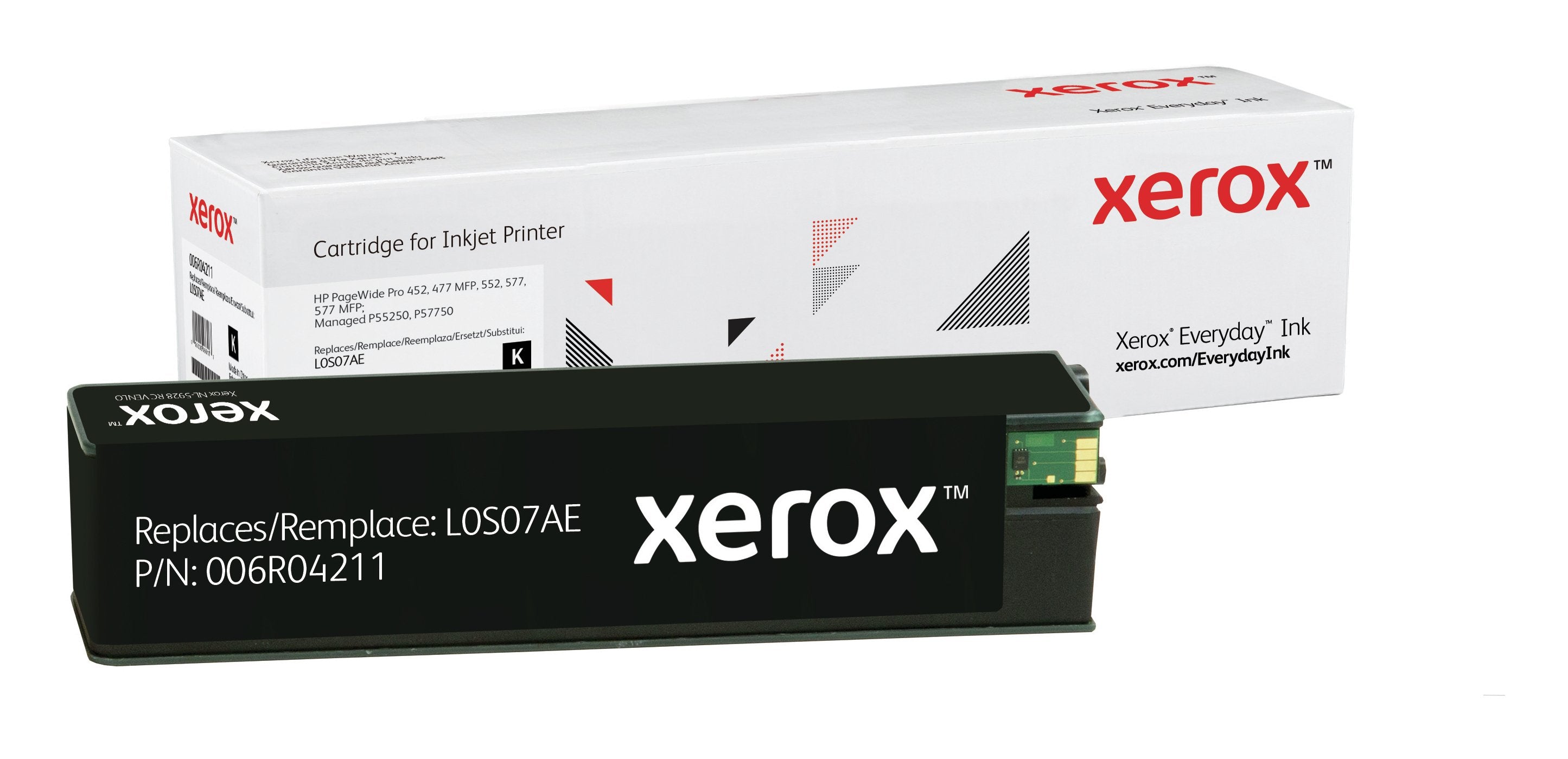 Cartucho De Tinta Xerox 006r04211 Compatible Con Hp L0s07ae/ 10000 Páginas/ Negro