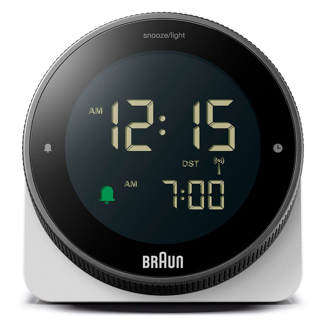 Radio Despertador Braun Bc 24 W Dcf Blanco