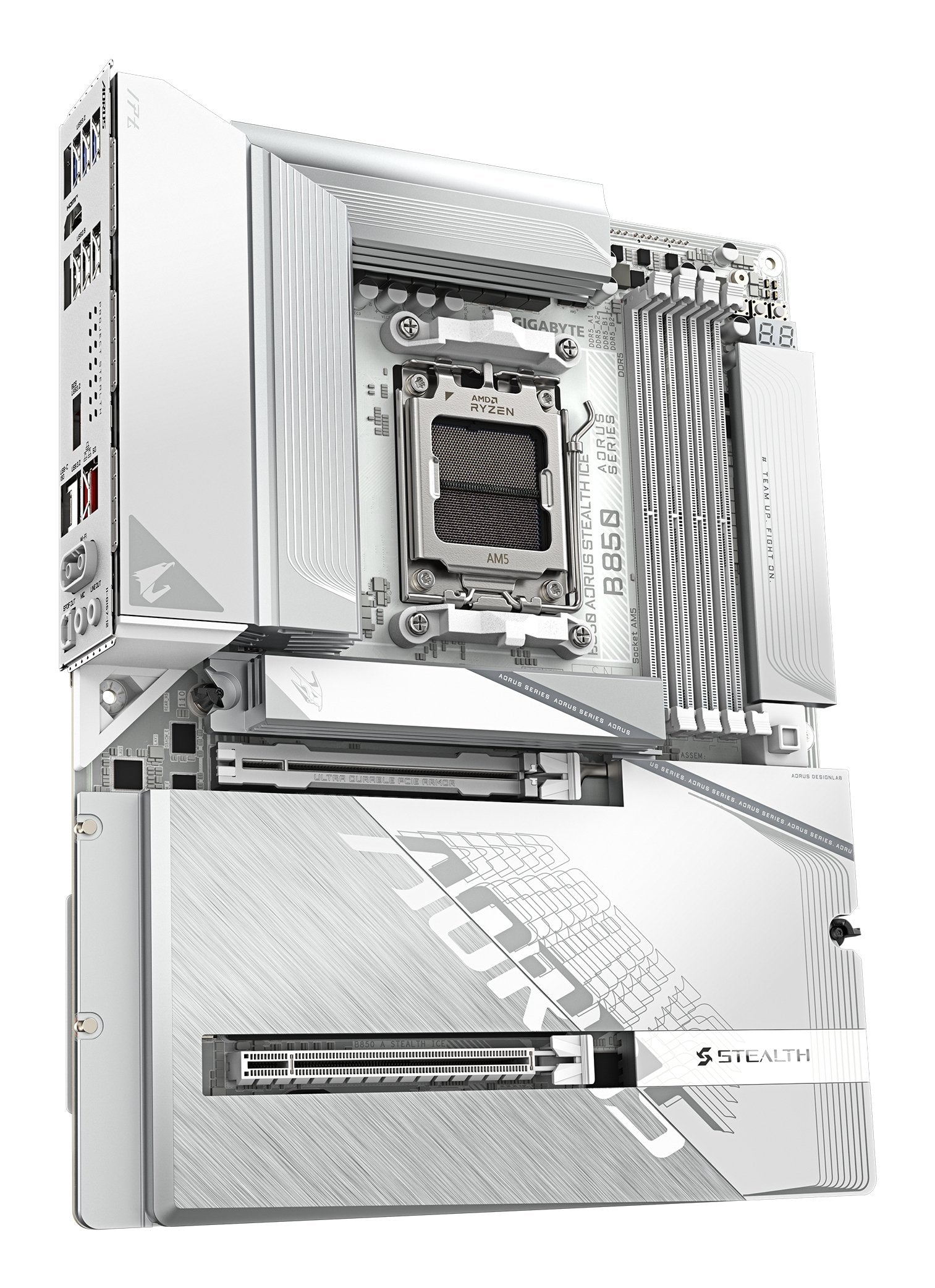 EAN 4719331873103 - GIGABYTE B850 AORUS STEALTH ICE AMD B850 Zócalo AM5 ATX imagen 4