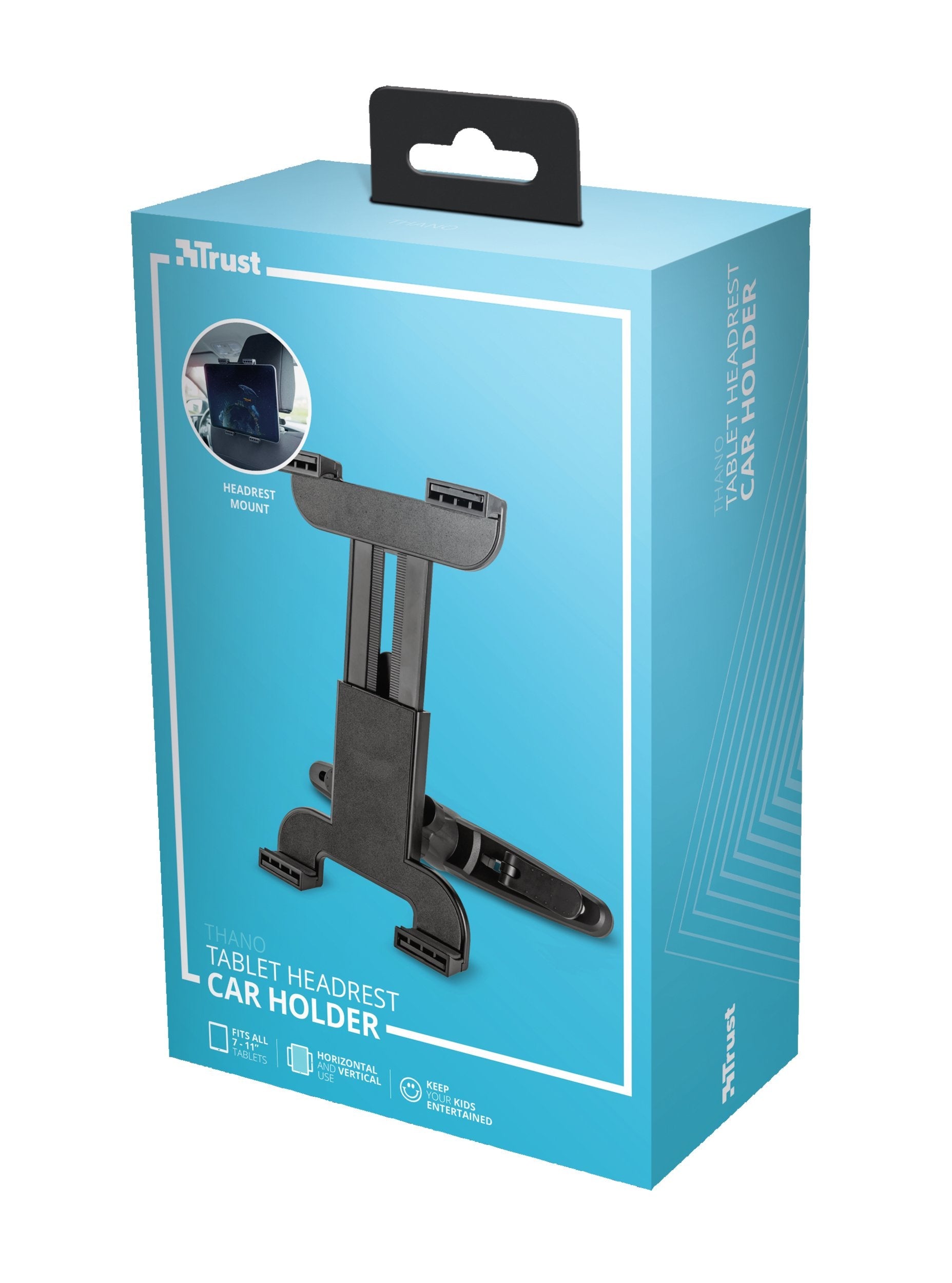 Soporte De Coche Para Tablet Trust Thano Negro