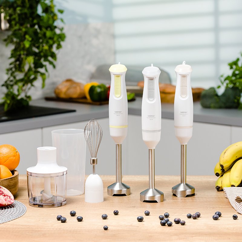 Batidora Zelmer Zhb4562l De Inmersión 800 W Blanco, Amarillo