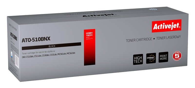 EAN 5901443097662 - Activejet ATO-510BNX cartucho de tóner 1 pieza(s) Compatible imagen 1