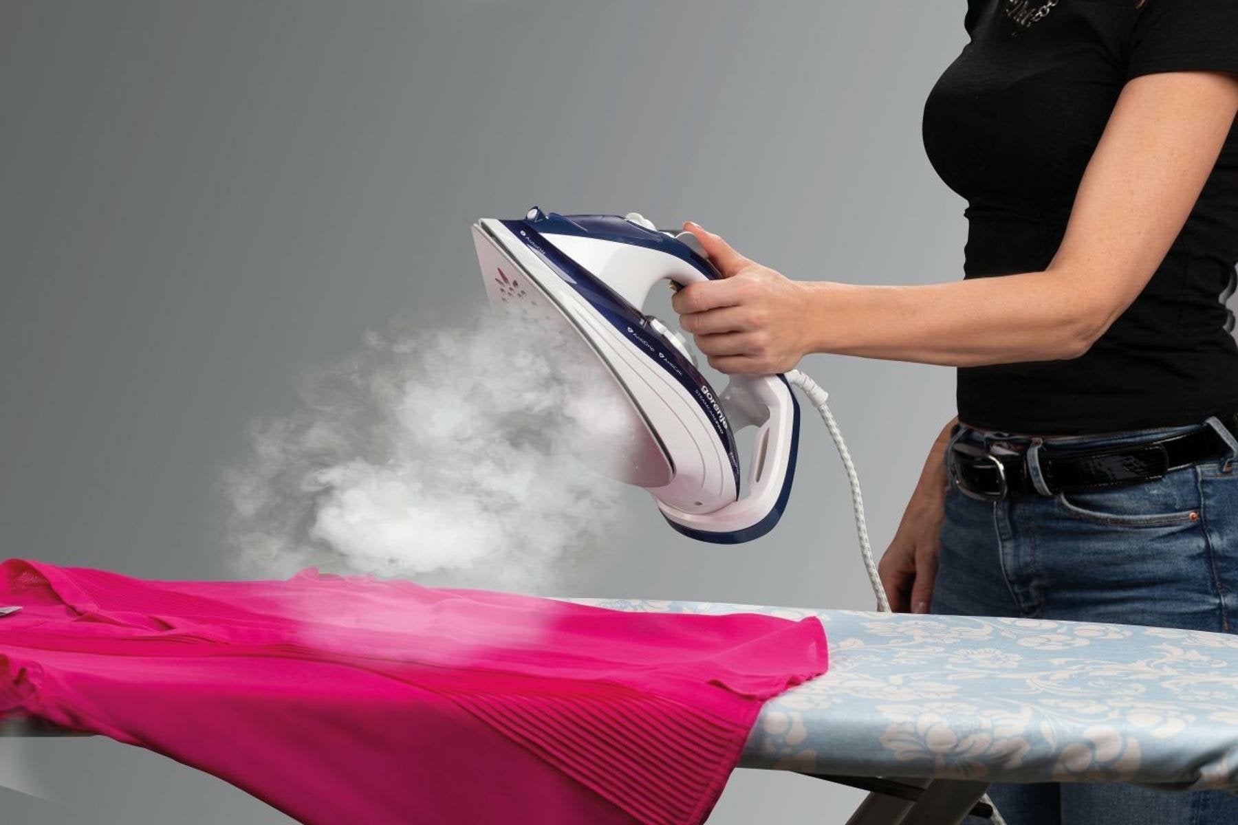 EAN 3838782404733 - Gorenje SIH2600BLC plancha Plancha a vapor Suela de cerámica 2600 W Azul imagen 7