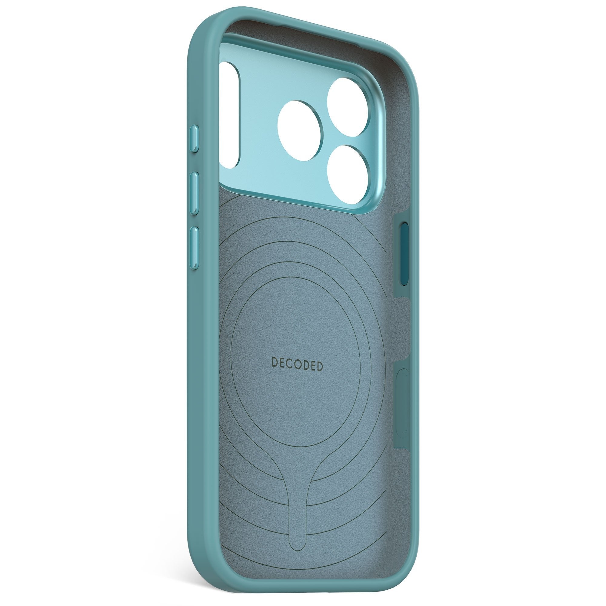 Decoded Antimicrobial Silicone Backcover Ip 17 Pro Retro Blue