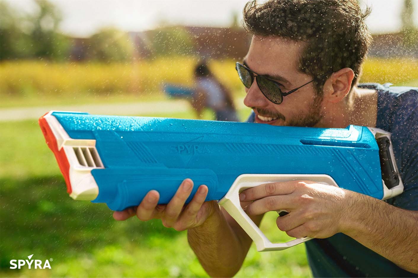 Pistola De Agua Spyra Spyralx, (Azul)