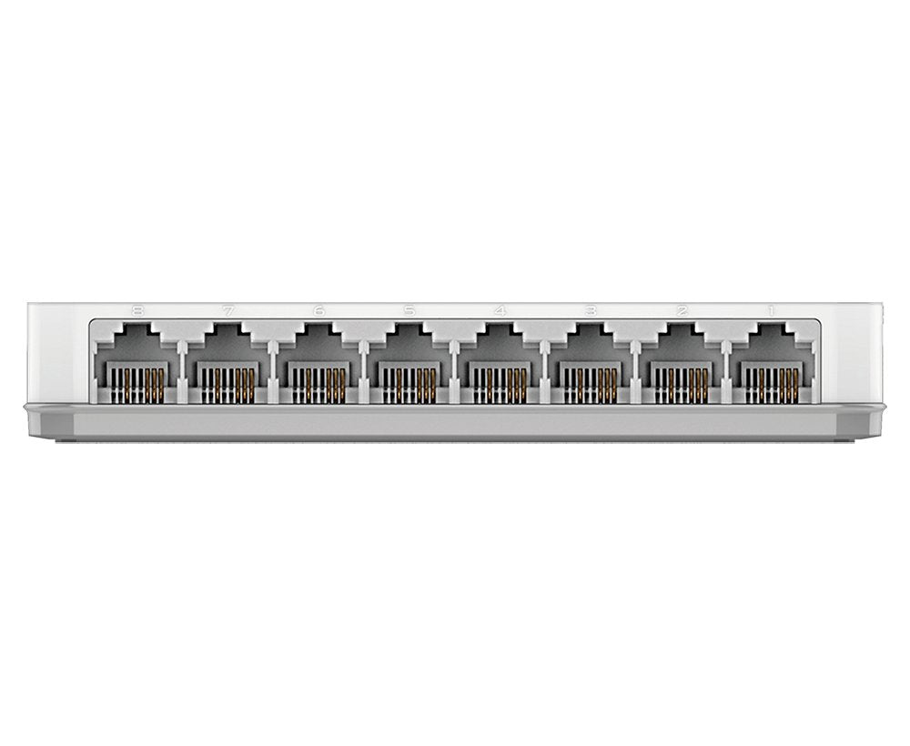 D-Link Des-1008c E 8-Port Fast Ethernet Unmanaged Desktop Sw.