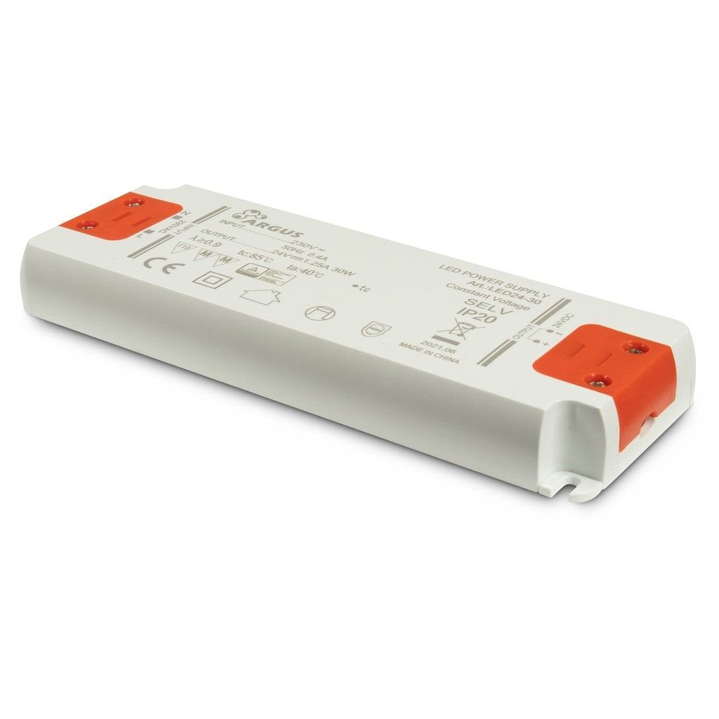 Transformador Led Inter-Tech Led24-30 30w, 24v, 1250ma, Ip20 Minorima