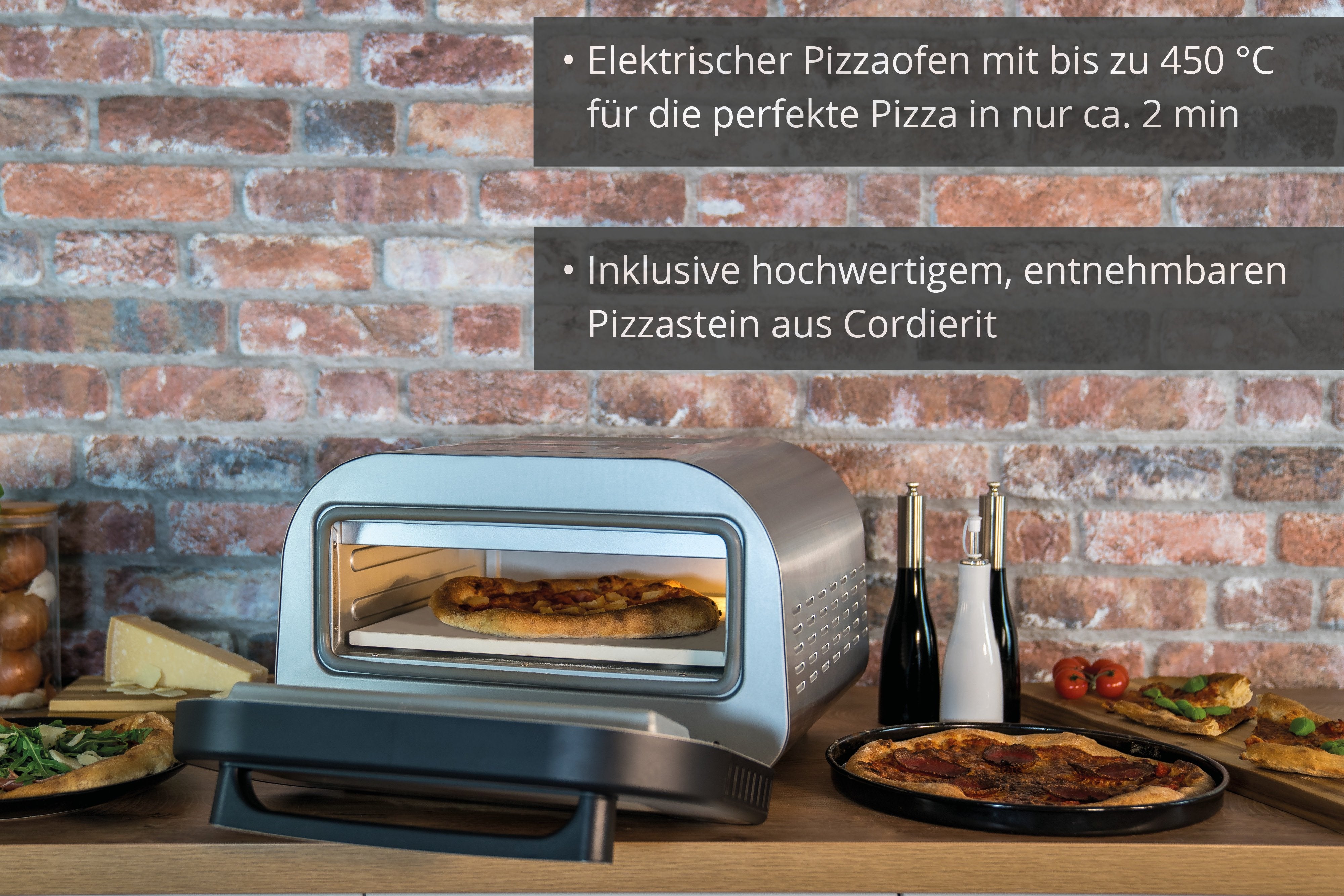 EAN 4011689688164 - Unold 68816 fabricante de pizza y hornos 1 Pizza(s) 1700 W Plata imagen 6
