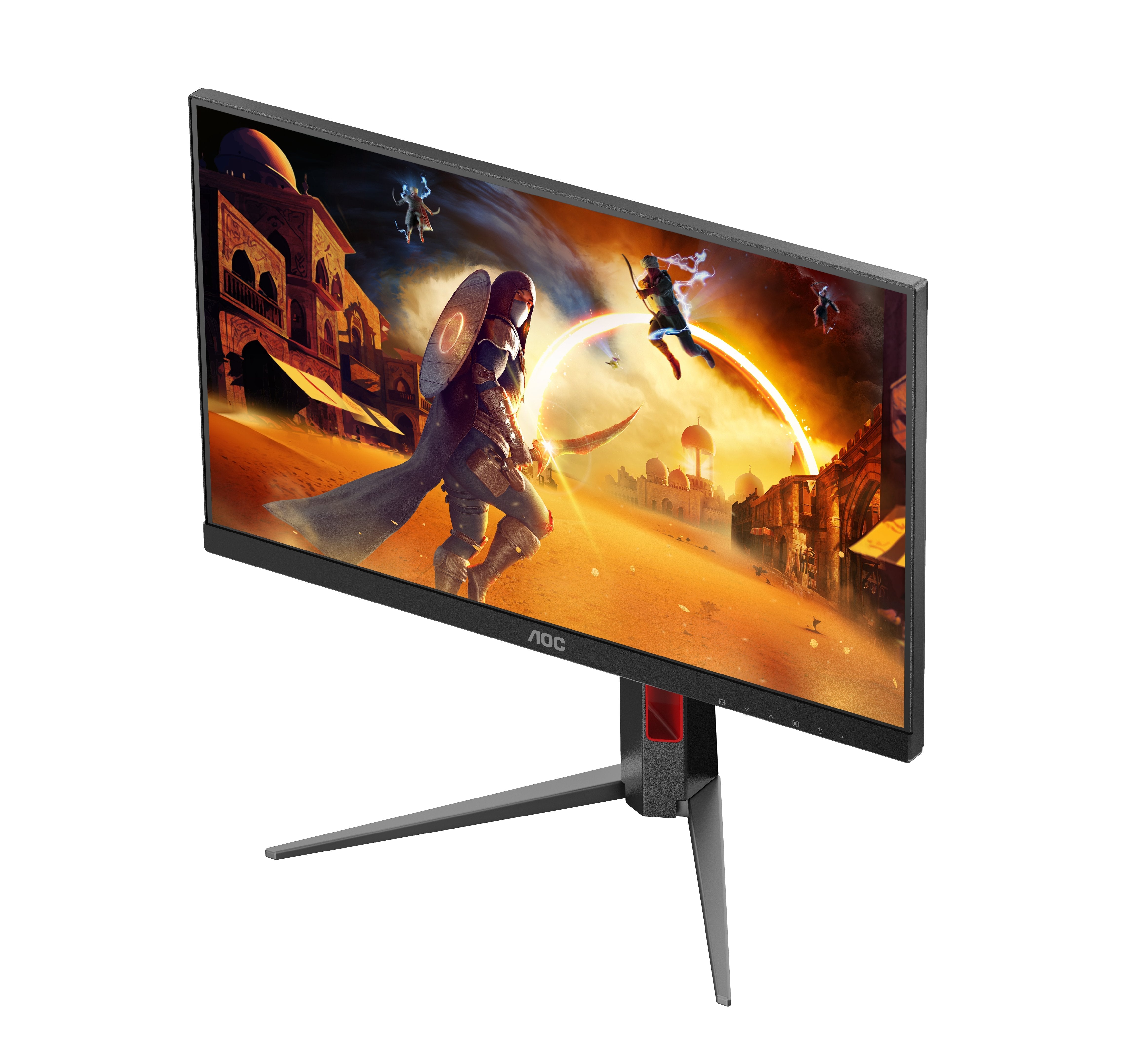 Monitor Aoc G4 24g4ha 23.8" 1920 X 1080 Pixeles Full Hd Led Negro, Rojo