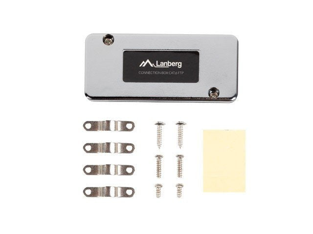 EAN 5901969439496 - Lanberg PLC-6SL1-S caja de conexiones de red Cat6 Plata imagen 2
