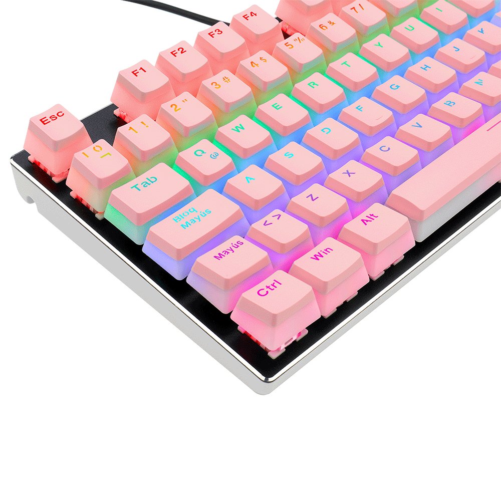 EAN 6950376708397 - REDRAGON Keycaps Sacarab Pink - Rosa Tecla imagen 5