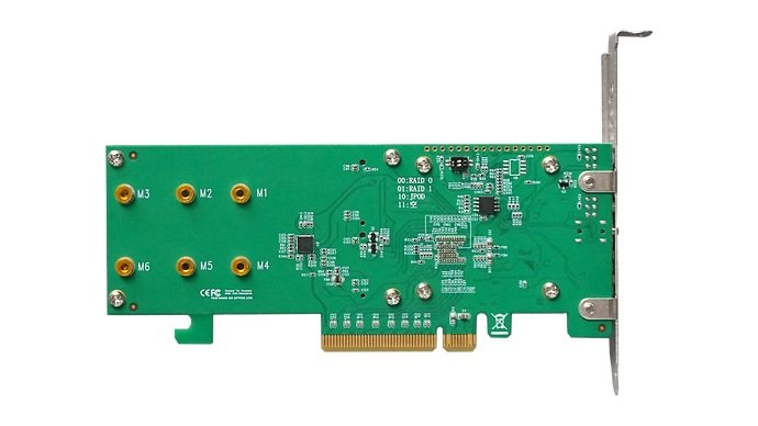 EAN 643653620234 - Highpoint SSD6202A controlado RAID PCI Express x8 3.0 8 Gbit/s imagen 5