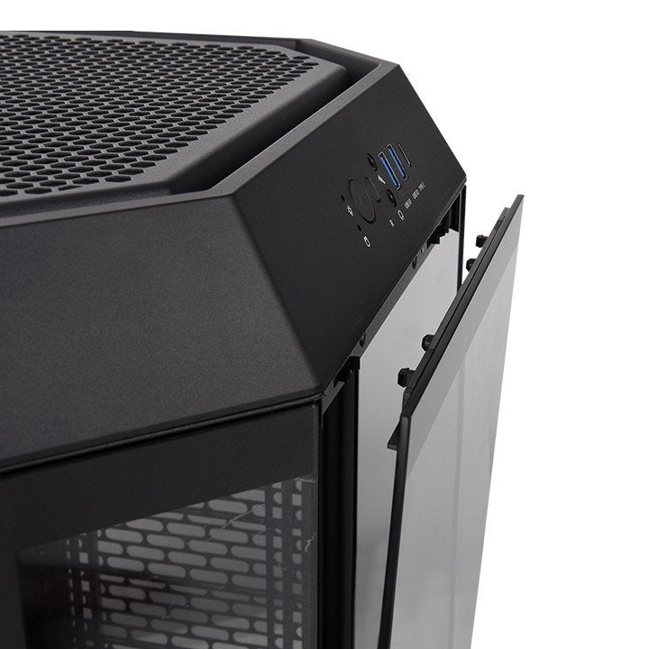 Caja Pc Thermaltake The Tower 300 Vidrio Templado Ca-1y4-00s1wn-00 Negra