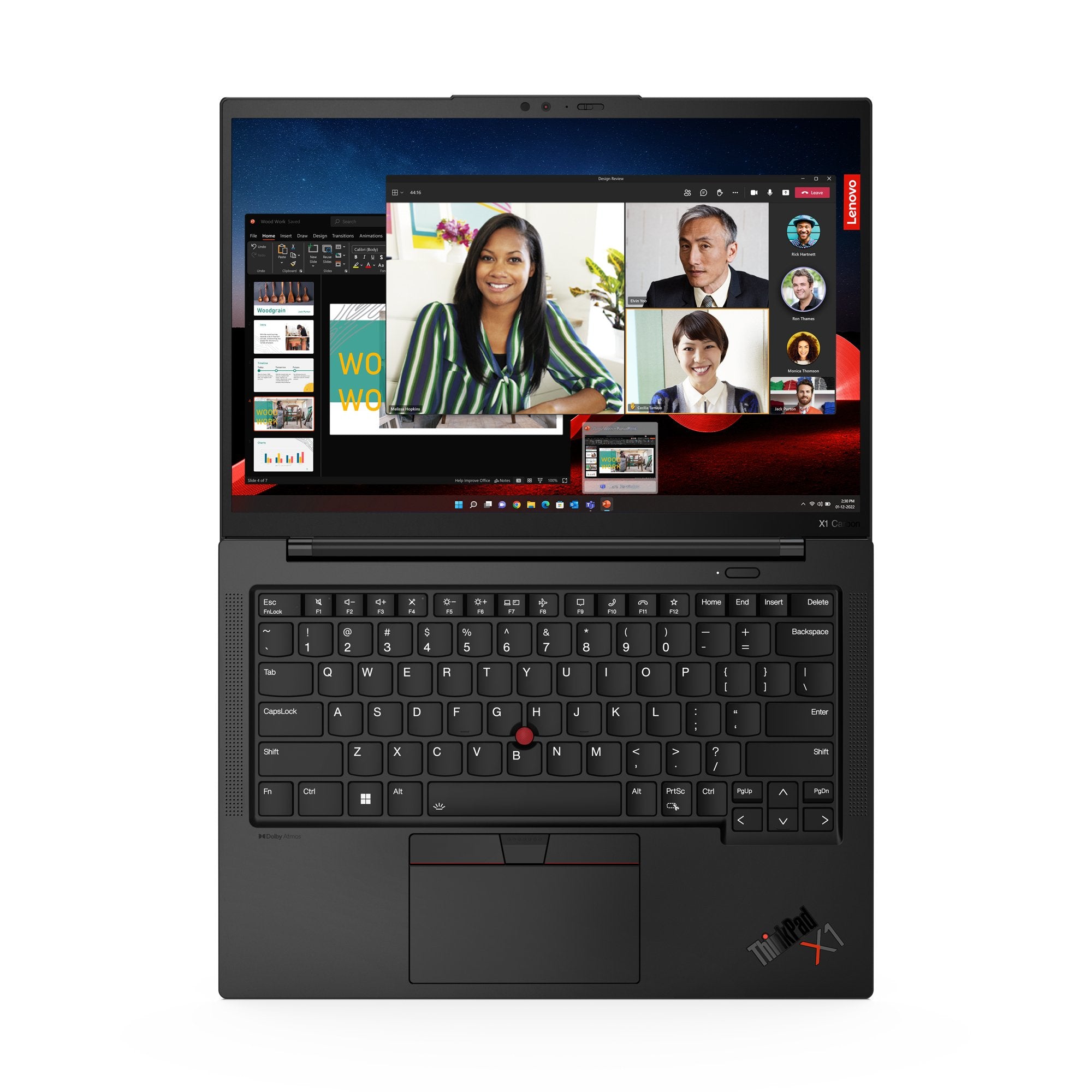 EAN 196804306377 - Lenovo ThinkPad X1 Carbon Gen 11 Intel® Core™ i5 i5-1335U Portátil 35,6 cm (14") WUXGA 16 GB LPDDR5-SDRAM imagen 18