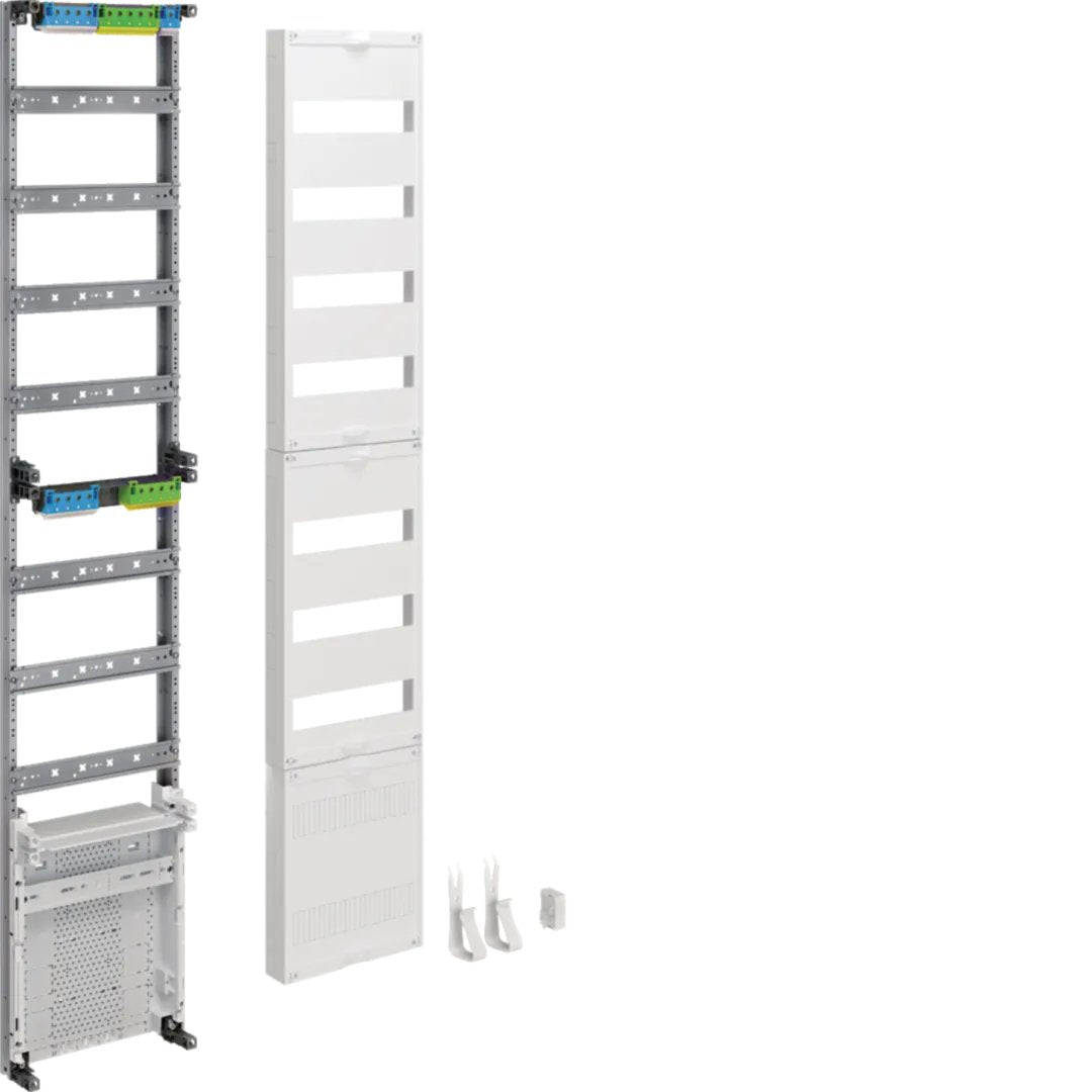 Hager Verteilerfeld Universz Zu59vt7apz2 1350mm 7reihig 1feldig M.Apz Unten