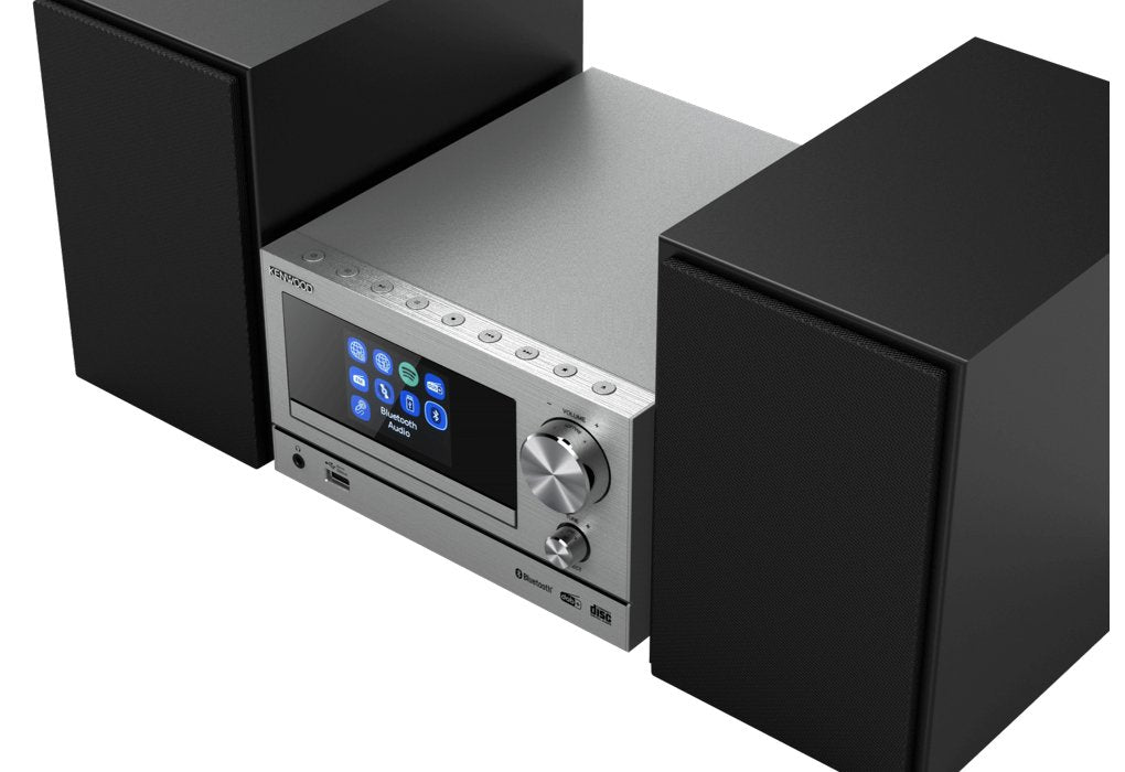 EAN 0019048232427 - Kenwood M-7000S Minicadena de música para uso doméstico 30 W Plata imagen 5
