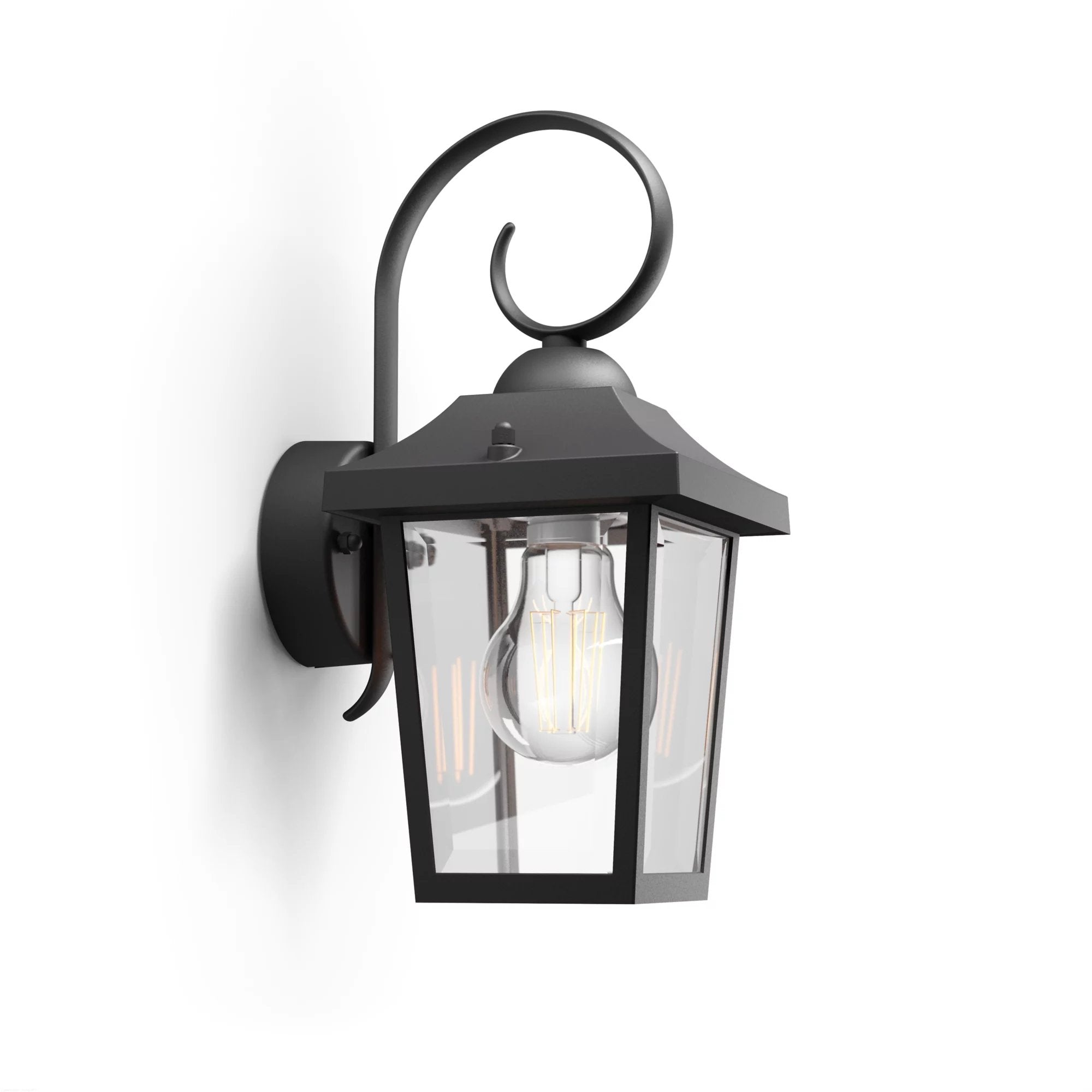 Aplique E27 Negro Buzzard Philips