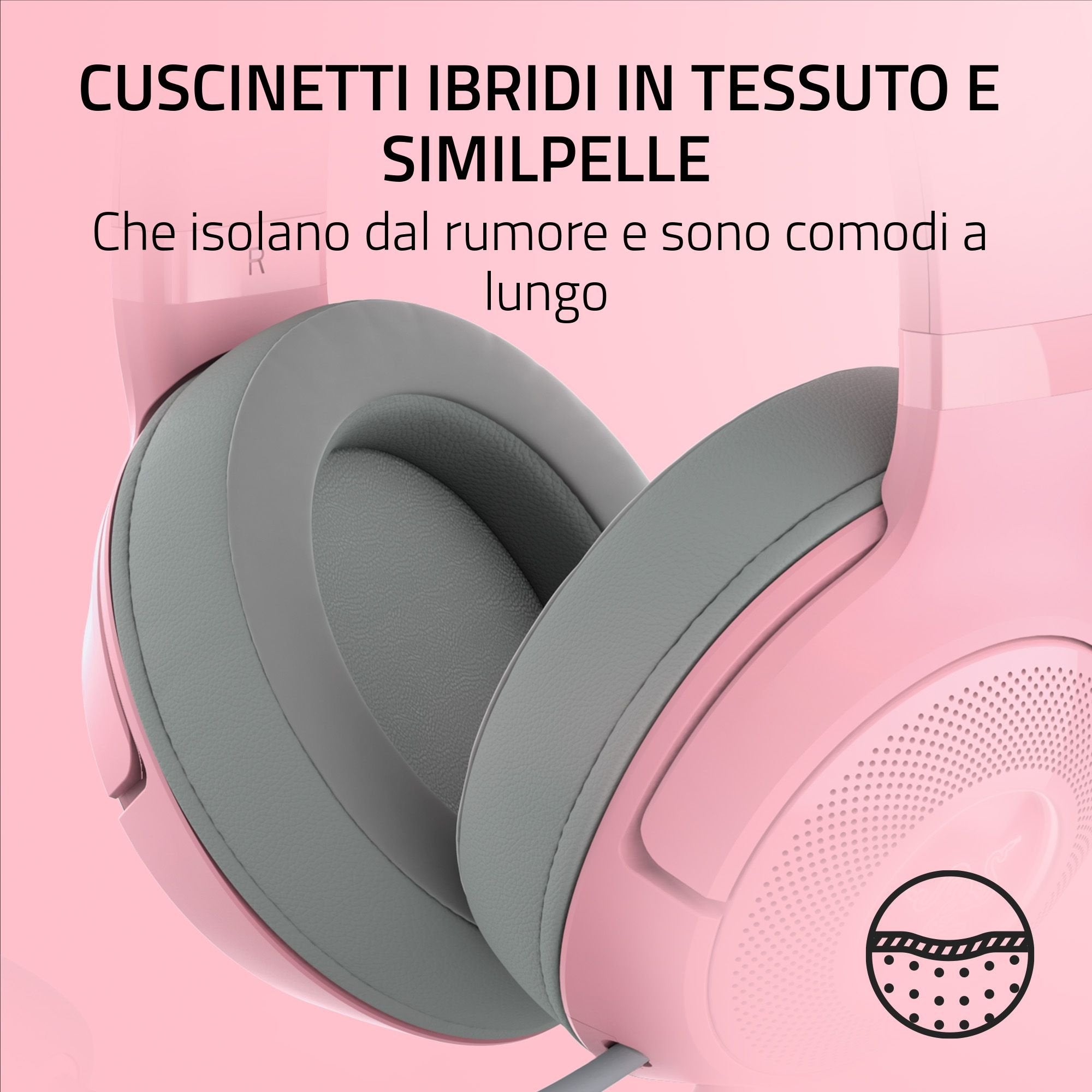 EAN 8887910060278 - Razer RZ04-04730200-R3M1 auricular y casco Auriculares Alámbrico Diadema Llamadas/Música Rosa imagen 4