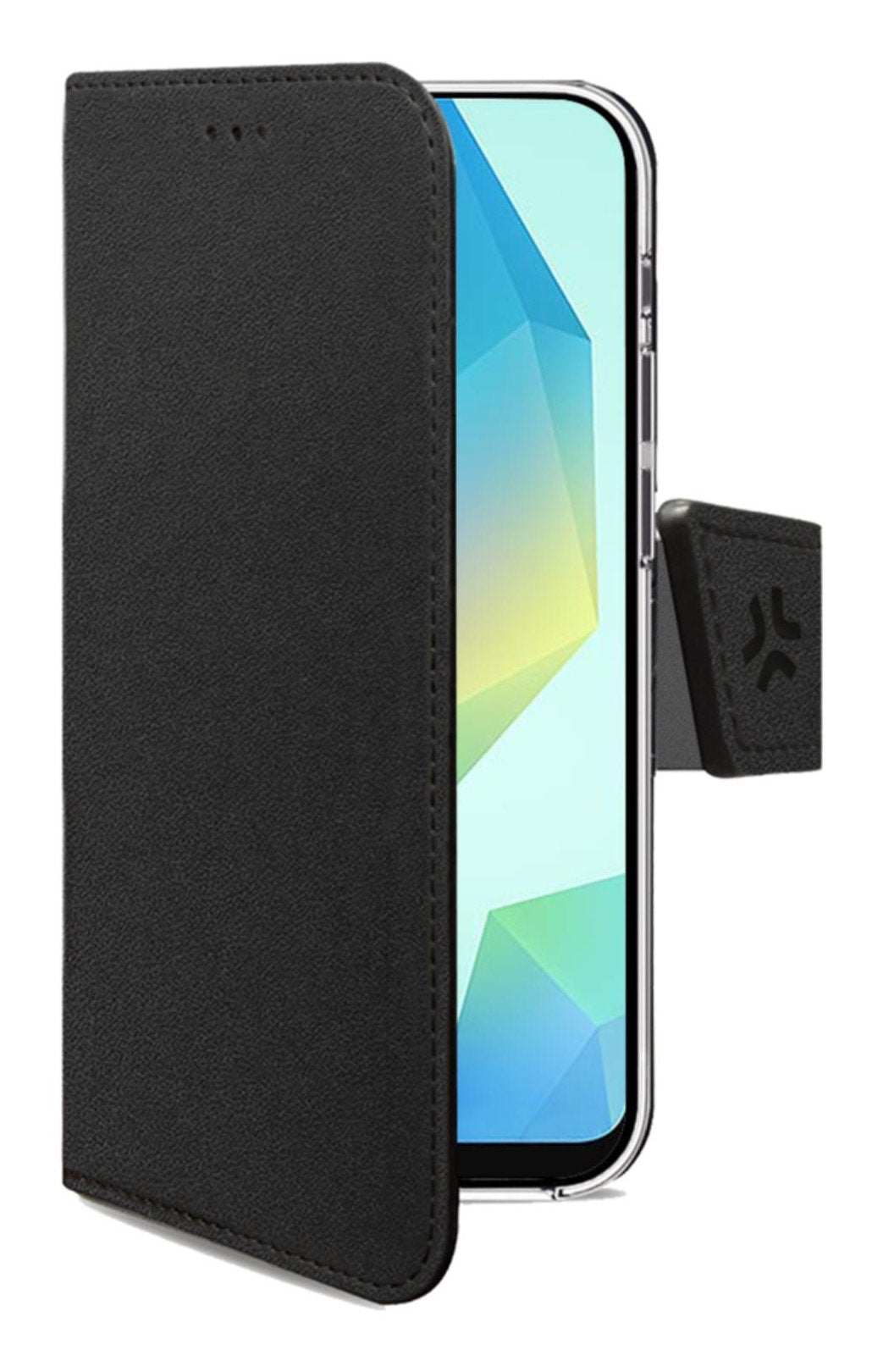 EAN 8021735225157 - Celly WALLY funda para teléfono móvil 17 cm (6.7") Funda cartera Negro imagen 1