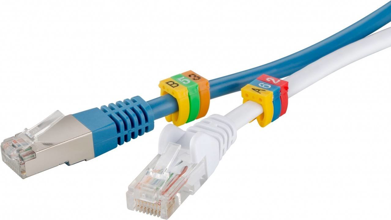 EAN 4040849725142 - Goobay 72514 soporte para manguito de identificación de conductor Multicolor PVC 100 pieza(s) imagen 3