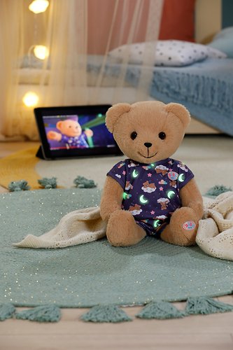 Zapf Creation Baby Born® Pijama De Peluche Que Brilla En La Oscuridad, Accesorios Para Muñecas 840689