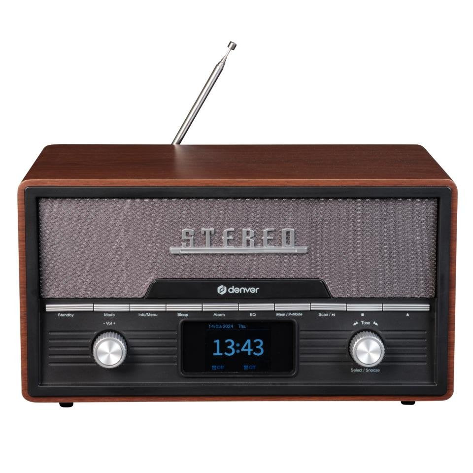EAN 5706751073472 - Denver MDA-525DW Madera Reproductor de CD portátil imagen 1