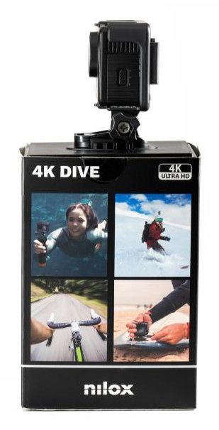 Camara Nilox 4k Dive Para Deporte De Acción 4 Mp 4k Ultra Hd Cmos Wifi 108 G