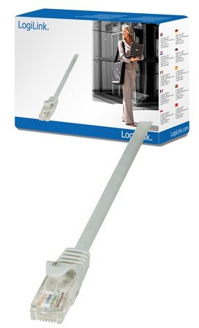Logilink 10m Rj45 Cat 5e Cable De Red Cat5e U/Utp (Utp) Gris