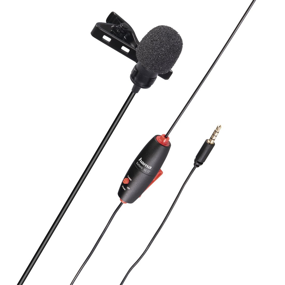 EAN 4007249046345 - Hama Smart Micrófono con pinza de enganche imagen 1