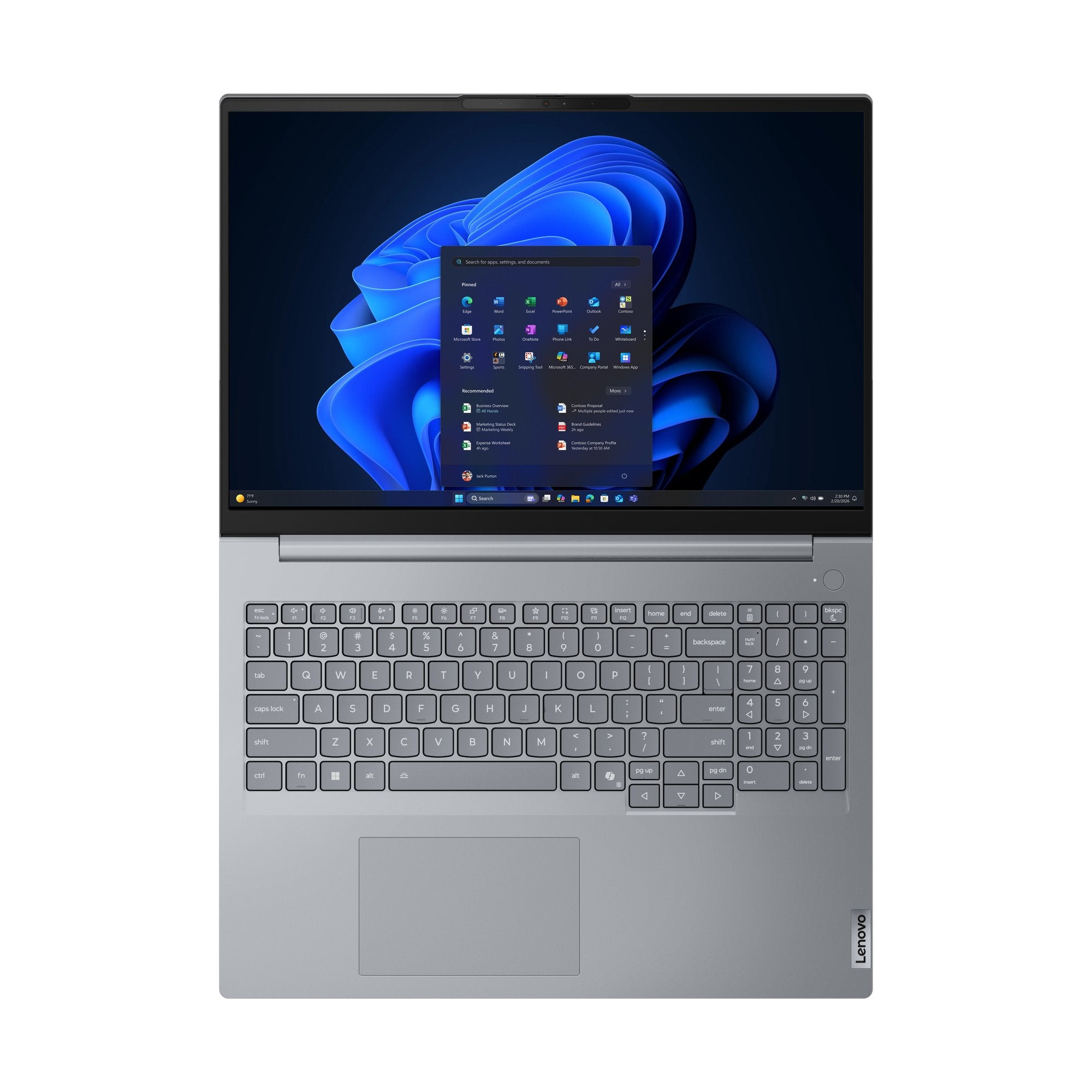 EAN 199272513124 - Lenovo ThinkBook 16 G9 AHP AMD Ryzen™ 7 250 Portátil 40,6 cm (16") WUXGA 32 GB DDR5-SDRAM 512 GB SSD Wi-Fi imagen 14