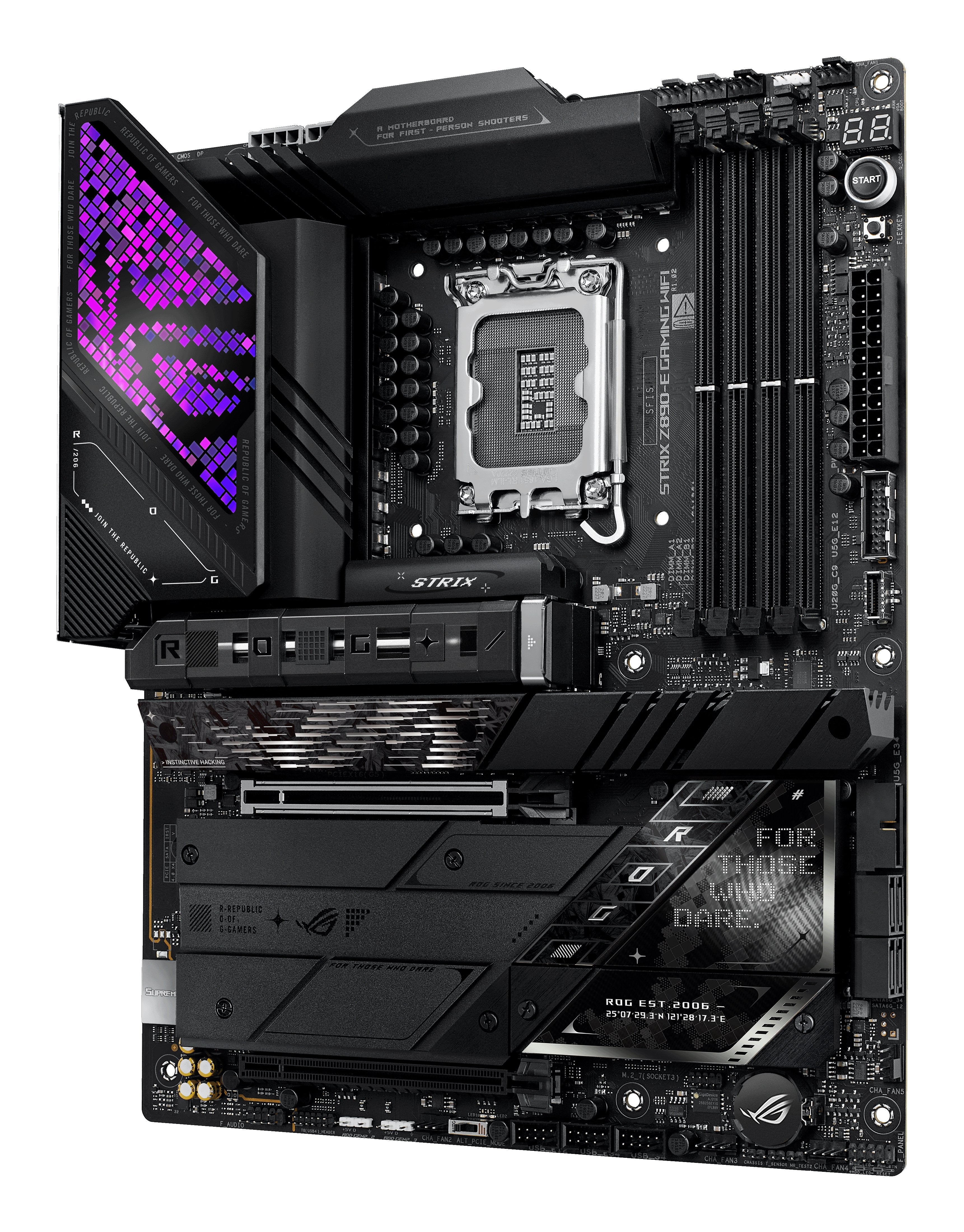 EAN 4711387756133 - ASUS ROG STRIX Z890-E GAMING WIFI Intel Z890 LGA 1851 (Socket V1) ATX imagen 4