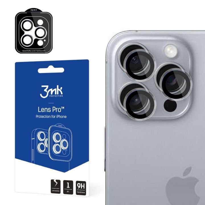 3mk Lens Protection Pro Do Apple Iphone 16 Pro/16 Pro Max Przezroczysty