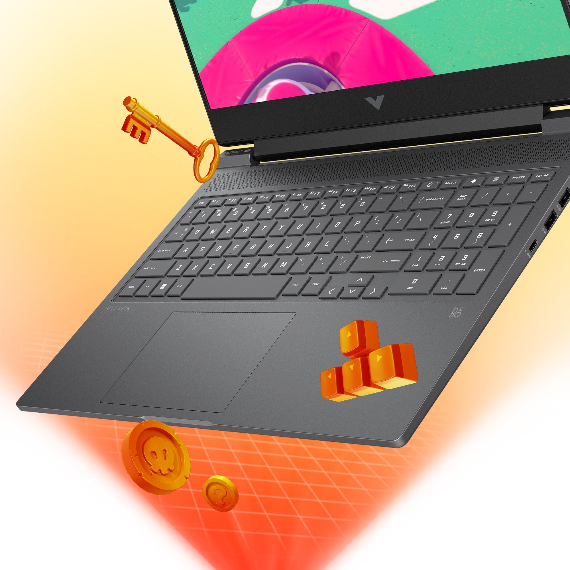 Portátil Victus Gaming 16 S0006ns 16.1" Ryzen 7 7840hs 16gb  512gb Ssd Nvidia Gforce Rtx4050 Freedos Plata Mica