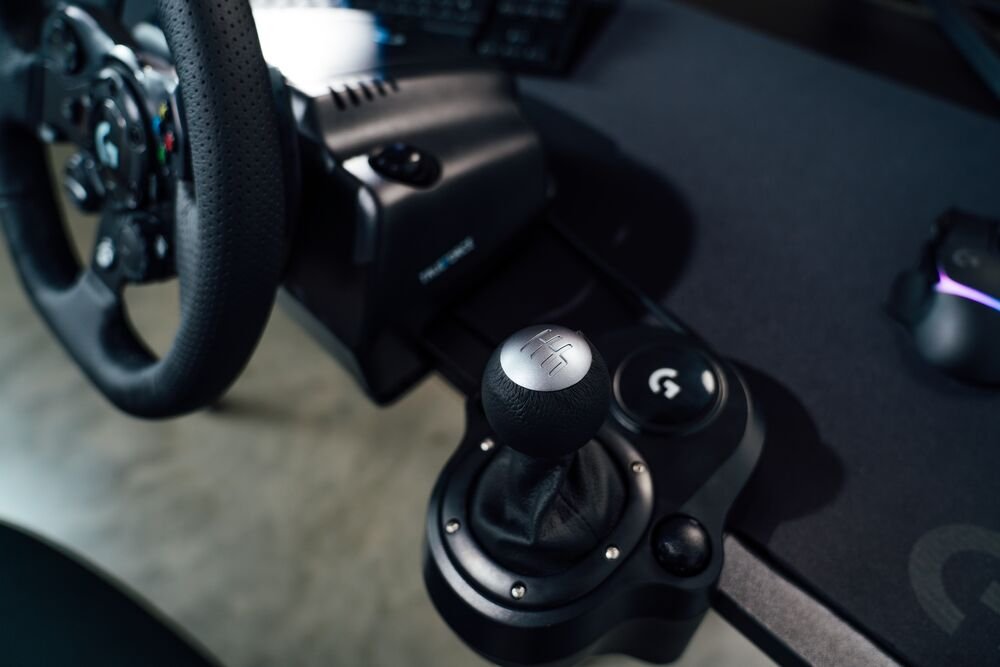 Logitech G G923 Se Negro Usb 2.0 Volante + Pedales + Palanca De Control Xbox, Xbox One, Xbox Series S, Xbox Series X