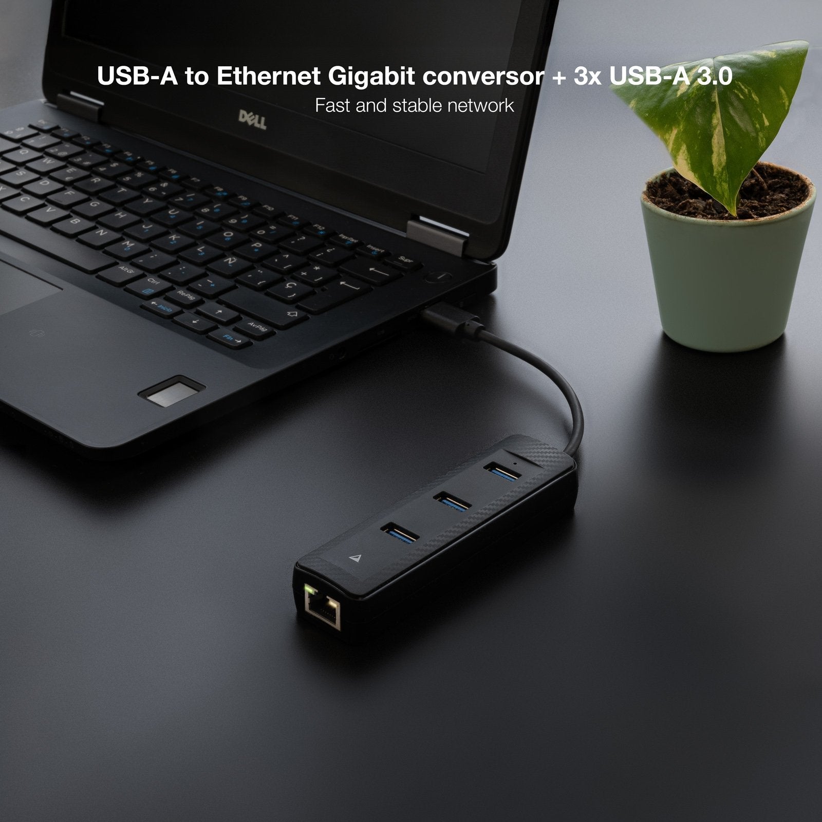 EAN 8433281015531 - Nanocable 10.16.4604 base para portátil y replicador de puertos Alámbrico USB 3.2 Gen 1 (3.1 Gen 1) Type- imagen 3