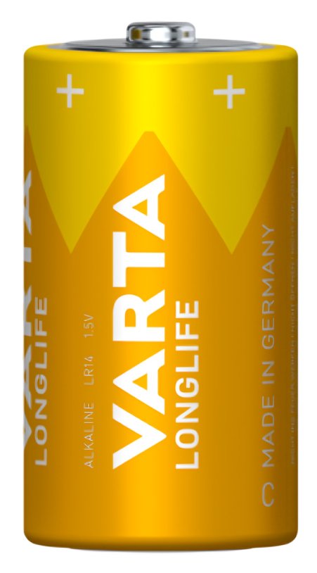 Varta Bateria Alkaline, Baby, C, Lr14, 1.5v