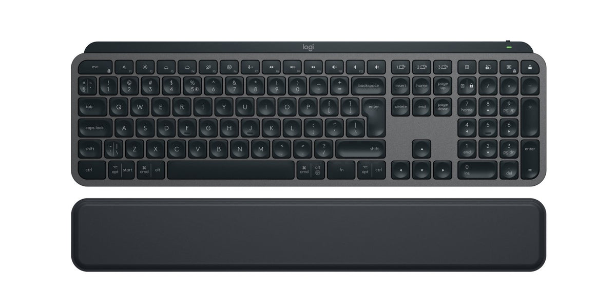 EAN 5099206112339 - Logitech Master MX Keys S teclado Oficina Bluetooth QWERTY Internacional de EE.UU. Grafito imagen 2