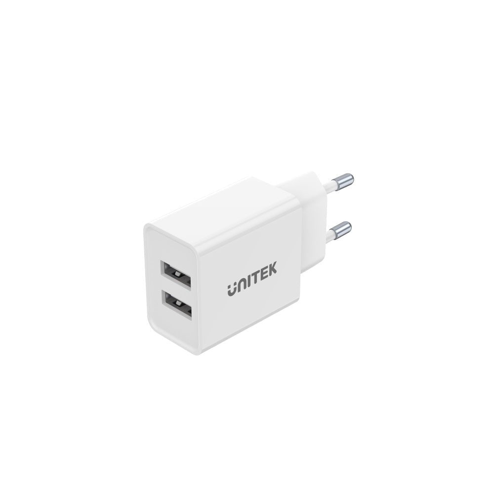 EAN 4894160048608 - UNITEK P1113A-EU cargador de dispositivo móvil Universal Blanco Corriente alterna Carga rápida Interior imagen 2