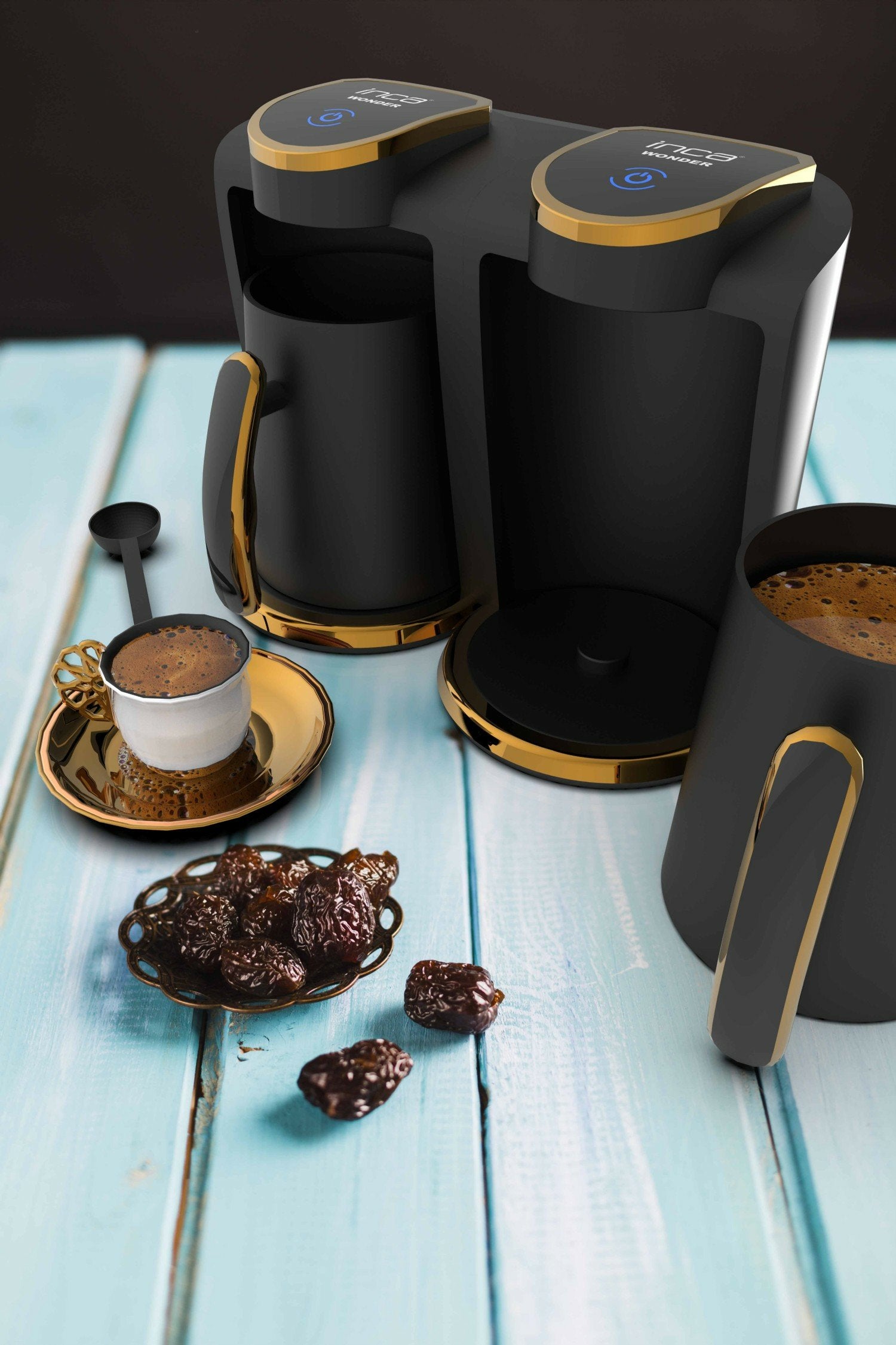 Inca Ikm-02 Cafetera Eléctrica Totalmente Automática Cafetera Turca 0,25 L